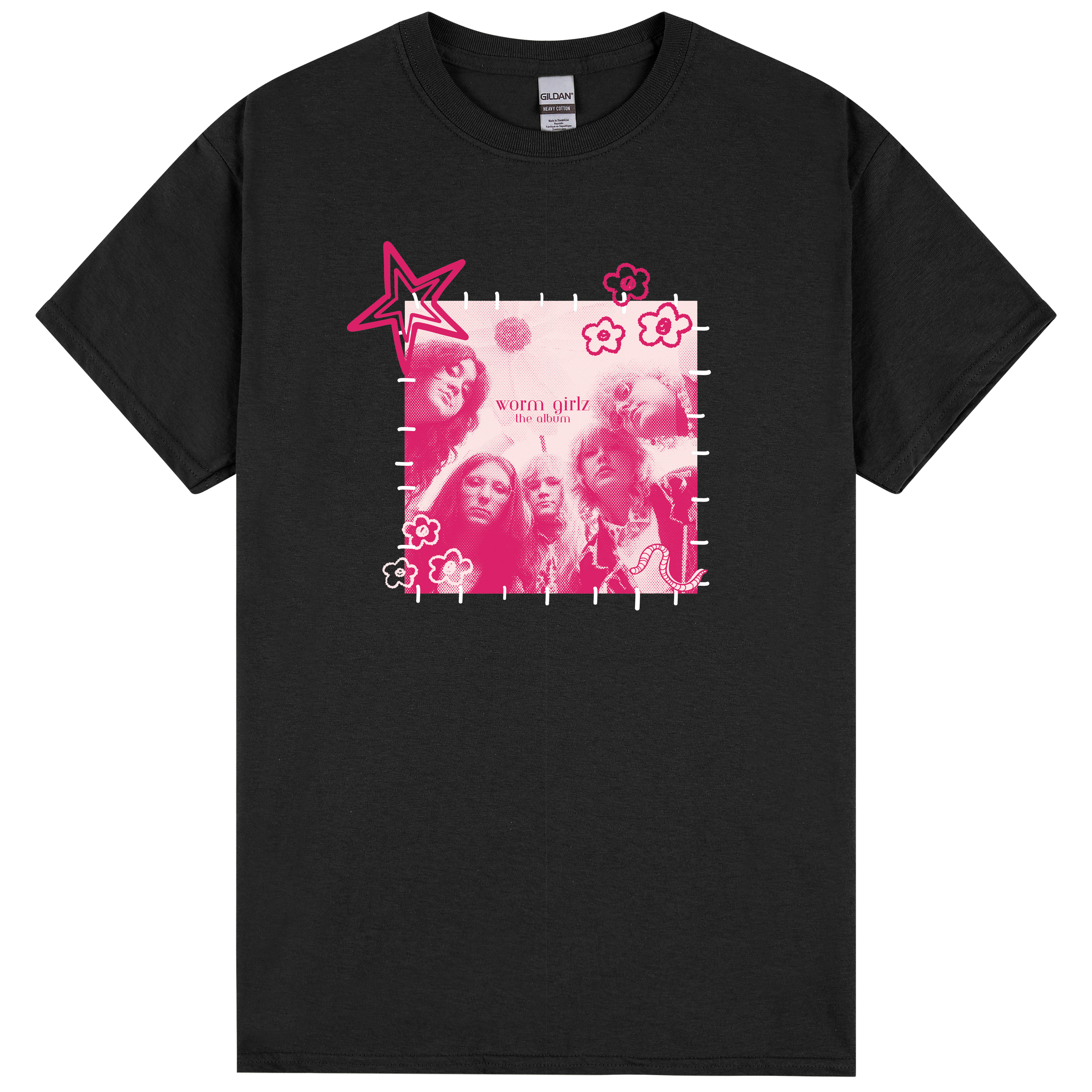 Worm Girlz The Album T-shirt **PRE-ORDER**