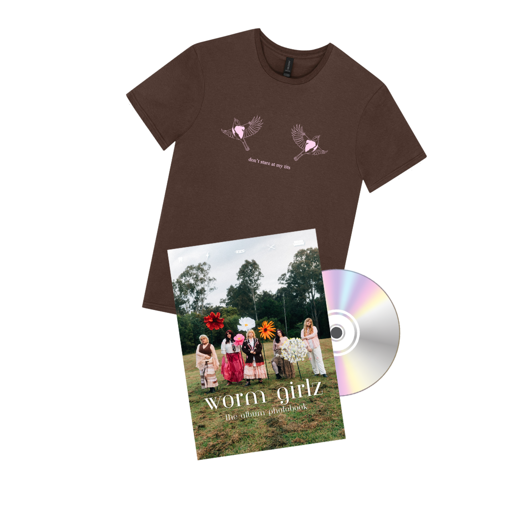 Worm Girlz The Album Photobook & Worm Girlz Don't T-shirt **PRE-ORDER**