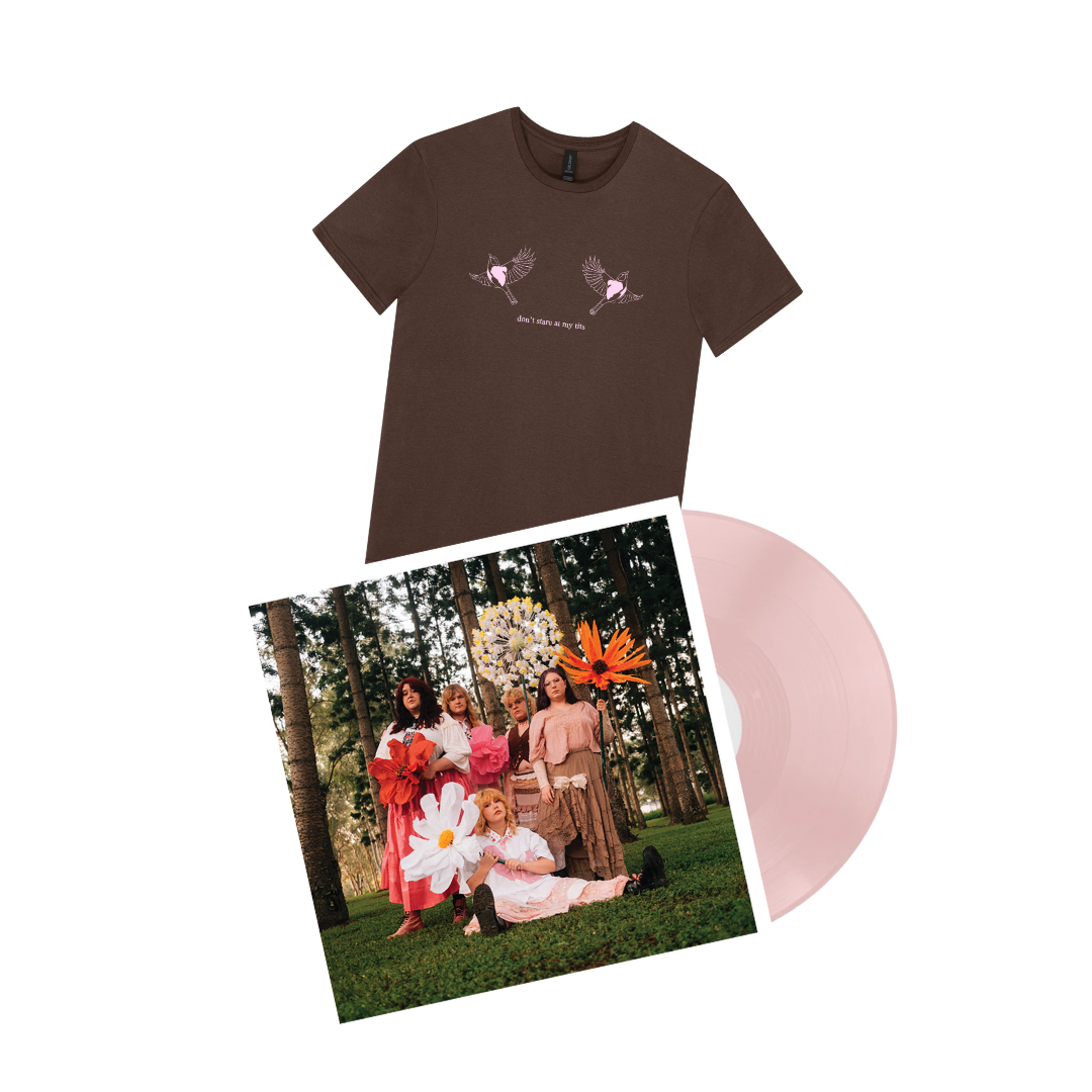 Worm Girlz LP Pink Vinyl & Worm Girlz Don't T-shirt **PRE-ORDER**