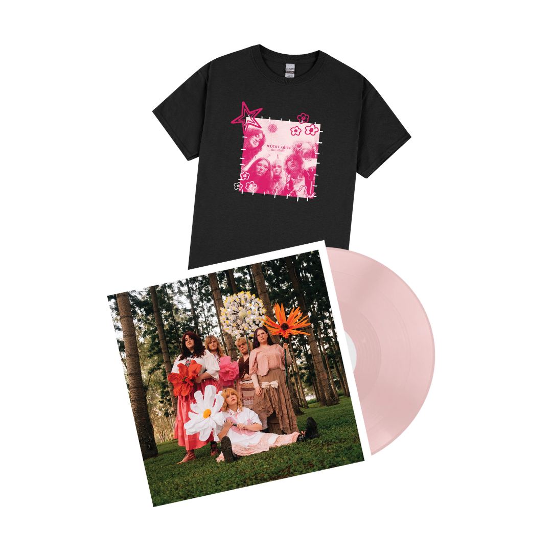 Worm Girlz LP Pink Vinyl & Worm Girlz The Album T-shirt **PRE-ORDER**